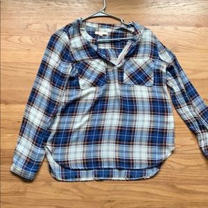 Plaid shirt size XS